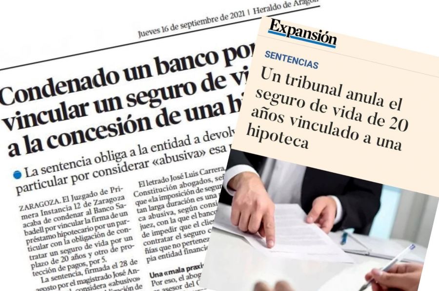 recortes prensa Banco Sabadell reclamación seguros